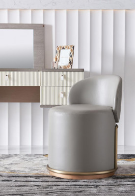 Schminktisch Konsolen Tisch Sekretär Kosmetik Spiegel Kommode Hocker