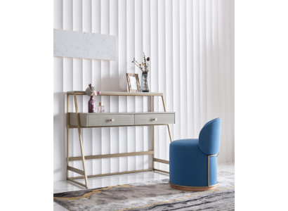 Schminktisch + Sessel Schminktisch Kosmetik Tisch Spiegel Kommode