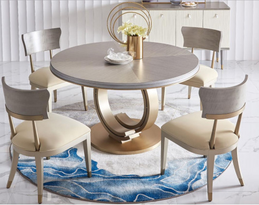 Esszimmer Esszimmerstuhl Sessel Textil Holz Möbel Polster Stühle Lehnstuhl