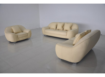 XXL Couch Ecksofa Wohnlandschaft Design Modern Sofagarnitur 3+2+1 Sitzer mit USB