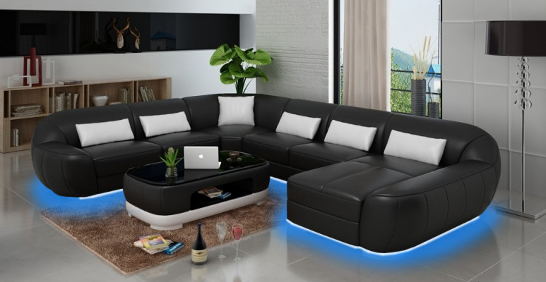 Stilvolles U-Form Ecksofa Modernes Design für höchsten Komfort für Ihr Wohnzimmer