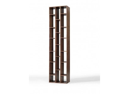 Bücherregal Bücherschrank Regal Wohnzimmer Design Holz Braun Neu