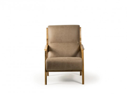 Design Grau Sessel Wohnzimmer Polster Leder Luxus Sitz Polstermöbel