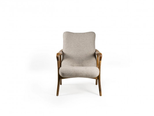 Wohnzimmer Sessel Couch Sitz Modern Holz Design Textil Polstersessel Neu