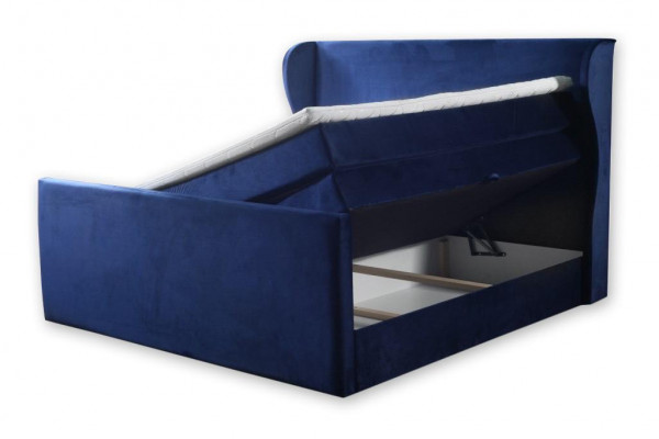 Designer-Doppelbett im modernen Stil mit Minimalismus-Elementen