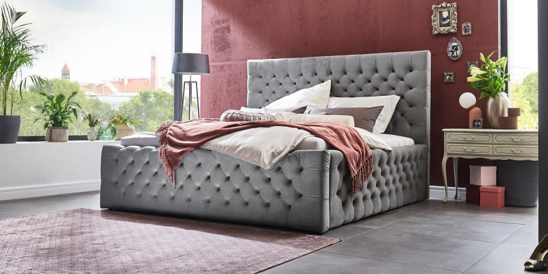 Schlafzimmer Hotel Bettgestell 180x200cm Neu Modernes Bett Design