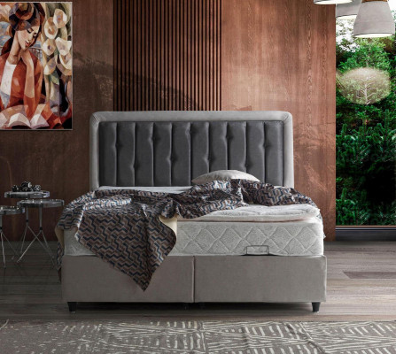 Bett Design Doppelbett Luxus Betten Polster Schlafzimmer Möbel 180x200