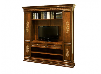 TV Schrank Fernsehkommode Lowboard Holz Art déco Sideboard Stand Wohnzimmer rtv