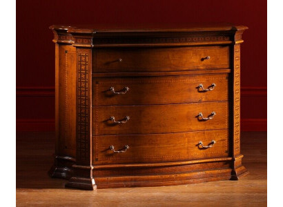 Landhaus Kommode Schrank Holz Schränke Möbel Konsolen Italienische Möbel Braun