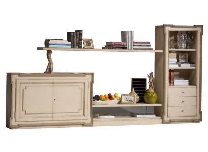 Wohnzimmer Wandregal tv Schrank Wandschränke Regal Holz Möbel Wohnzimmer Möbel