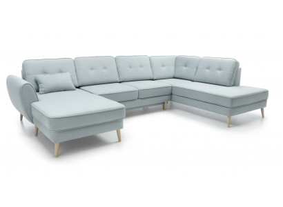 Wohnzimmer Möbel Ecksofa Textilsofa Design Sofa Ecksofas U Form Modernes Polster
