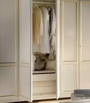 Kleiderschrank Beige Luxus Möbel Italienische Einrichtung Schlafzimmer