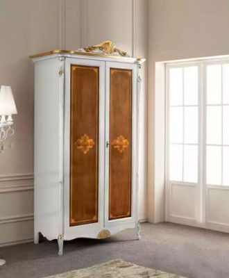 Kleiderschrank Weiß Luxus Schrank Schlafzimmer Holz Möbel Schränke Neu