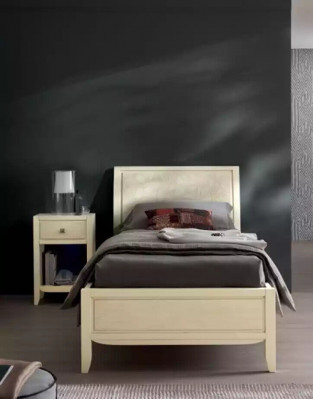 Luxus Komplett Schlafzimmer Set Beige Schreibtisch Bett Nachttisch Neu