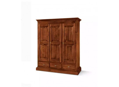 Luxus Kleider Schrank Designer Kleiderschränke Möbel Holz Braun Neu