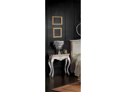 Nachttisch Luxuriöse weiße Schlafzimmermöbel exklusives Design