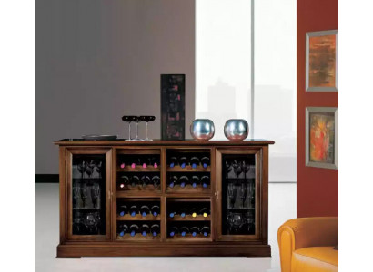 Hausbar Barschrank Tisch Regal Weinregal Weinschrank Luxus Vitrine