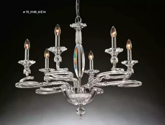 Kristallglas Kronleuchter Lampe Hängeleuchter Klassischer Kronleuchter