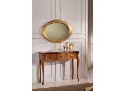 Brauner Konsolentisch Scminktische Schlafzimmer Möbel Holz Luxus Design