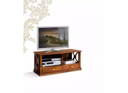 TV-Ständer 2x Schubladen Luxus Designer Möbel Wohnzimmer Ablage Schrank