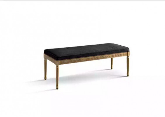 Bank Polsterbank Designer Sitzbank Wohnzimmer Klassischer Möbel Neu