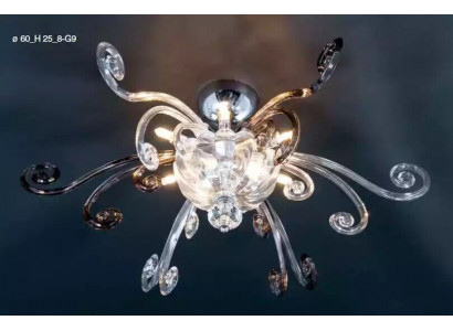 Kronleuchter Deckenleuchter Luxus Deckenlampe Lüster Kristall Art