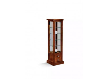Vitrinen Glas Schrank Echtholz Vitrine Wohnzimmer Möbel Anrichte Neu