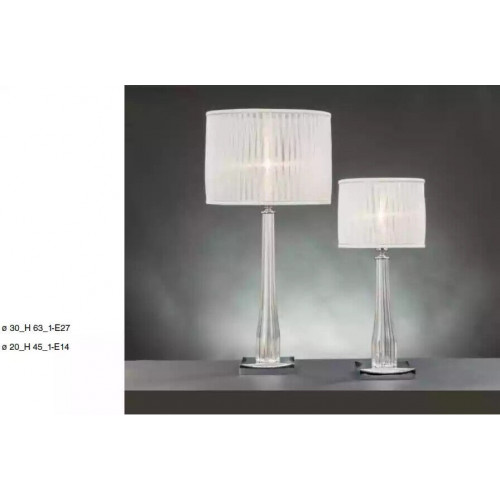 Luxuriöse klassische Nachttischlampe Tischlampe Weiß Tischbeleuchtung Neu