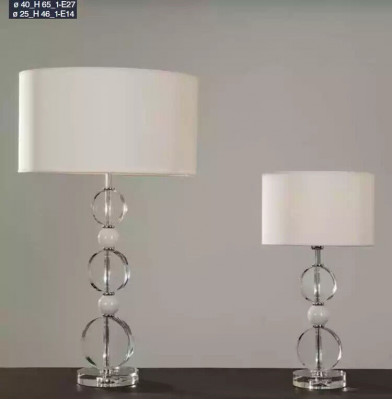 Tischleuchte Tisch Lampe Kronleuchte Kristall Moderne Tischdesignlampe