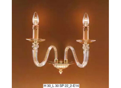Wandlampe Lichtkronenluster Wandleuchte Lüster Wand Lampen Kristalllampe