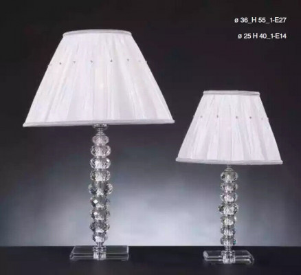 Tischlampe Weiße Tischlampe Kristallkronleuchter Moderne Lampen neu
