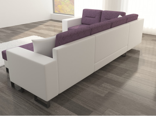 Wohnlandschaft U Form Moderne Wohnzimmer Ecksofa Couch Eck Garnitur