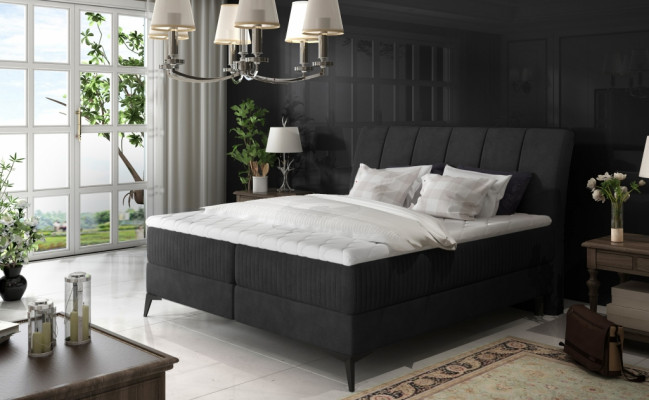 Polsterbett Betten Bett Polster Designer Hotel Doppel Deko Luxus Design