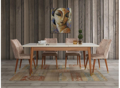 Esstisch Esszimmer Stil Modern Design Tisch Holz Möbel Luxus Tische