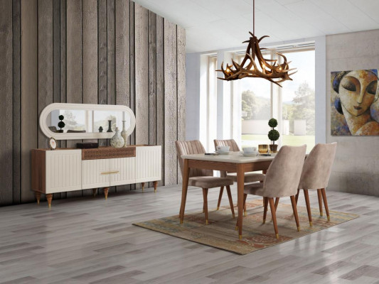 Esstisch Esszimmer Stil Modern Design Tisch Holz Möbel Luxus Tische