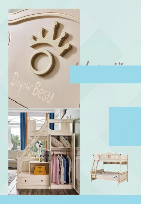 Etagenbett Bett Doppelstock Hochbett Kinder Betten Holz Klassische Möbel Zimmer