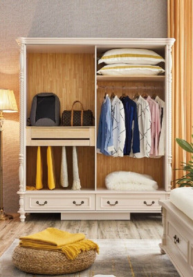 Klassischer Schrank Kleiderschrank Möbel Schlafzimmer Schränke Landhaus Stil Neu