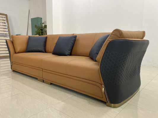 Couch Polster Design Sofa Moderne 4er Sitz Sofas Wohn Zimmer Deko Möbel