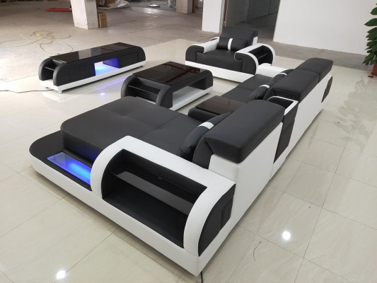 Ecksofa Couch Sofa Couchen Sidebaord Design Wohnlandschaften Sofagarnituren Neu