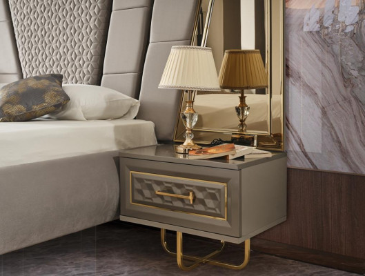 Design Nachttisch Konsole Beistell Tische Schlaf Zimmer Holz Luxus Konsolen Neu