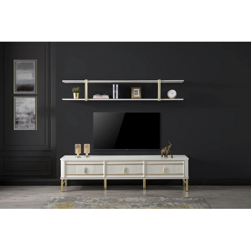 Tv Ständer Kommode rtv Ständer Holztisch Wandregal modernes Design neu