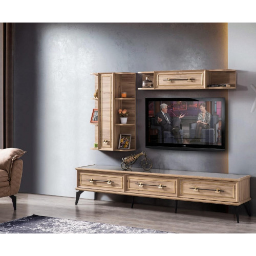 Kommode Sideboard rtv Tisch tv Ständer Wohnwand Kommoden Holz Modern Design