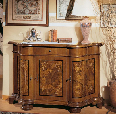 Kommoden Holz Schränke Anrichte Möbel Kommode Sideboard Schrank Klassische neu