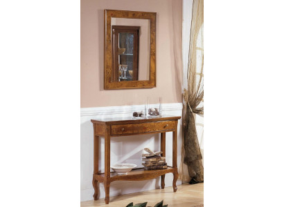 Italienische Möbel 2tlg Set Möbel Stil StileElisa Sideboard Spiegel Holz Konsole