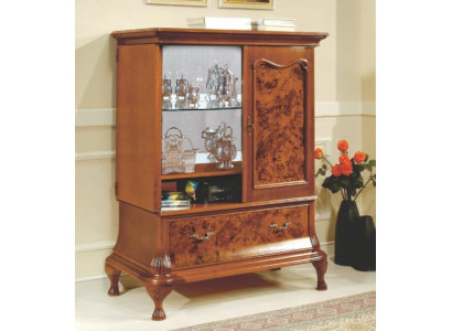 Hausbar Schrank Wohnzimmer Schränke Barschrank Vitrine Italienische Möbel Holz