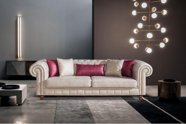 Modern Polster Sofas Designsofa Dreisitzer Sitz Neu Designer Sofa 3 Sitzer