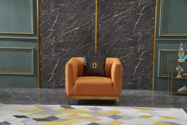 Sessel Design Couch Sofa Sitzer Leder Lounge Deko Club Polster Luxus Ohren