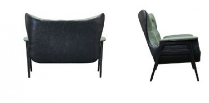 Chesterfield Sofa 2 Sitzer Polster Designer Couchen Garnitur Sofas Zweisitzer