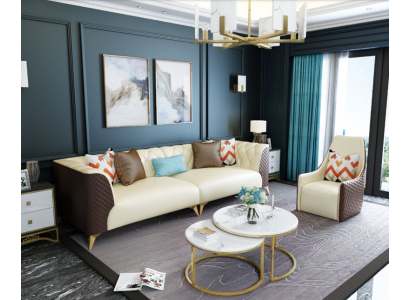 Designer Couch Tisch Rund Tische Runde Sofa Metall Glas Deko Beistell Wohn