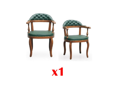 Chesterfield Stuhl Esszimmer Design Lehnstuhle Luxus Echtholz Stühle